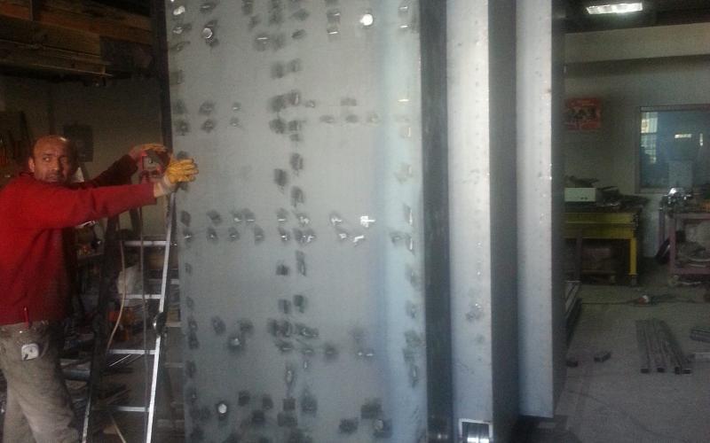 cyclotron door